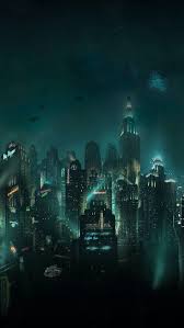 Bioshock Would You Kindly Wallpaper Wallpapers Phone Wallpapers Album On Imgur Bioshock Rapture Bioshock Bioshock Art