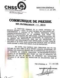 Le paiement de vos cotisations sociales doit se faire au titre de chaque période et pour chaque c'est l'identifiant unique et propre à votre paiement, qui permet à la cnss de connaître l'année, le. Communique De La Cnss Sur La Declaration Et Le Paiement Des Cotisations Sociales Dans Les 15 Jours Suivant Le Mois Civil Actualite Cd