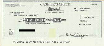 Eta or it could be some shady shit. File Wells Fargo Counterfeit Cashier S Check 2006 Jpg Wikimedia Commons
