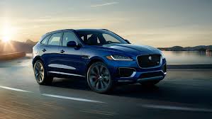 2018 Jaguar F Pace Blue Color Sunset Lake Background 4k Hd Wallpaper Latest Cars