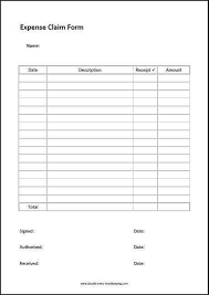 Reimbursement Form Template Word Inspirational 7 Expense Claim Form Templates Excel Templates Template Word Invoice Template Excel Templates