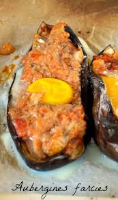 Aubergine Farcie Vegetarienne Aubergines Farcies Aubergine Farcie Vegetarienne Recette Aubergine Farcie