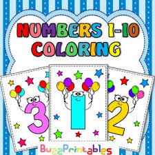 Outstanding coloring numbers photo inspirations pages for kindergartenrksheets via tobaccofreenow.org. 1 10 Coloring Page Worksheets Teaching Resources Tpt