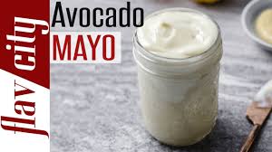 How To Make Homemade Avocado Oil Mayonnaise Keto Paleo Whole30 Youtube Homemade Mayonnaise Recipe Homemade Mayonnaise Avocado
