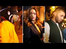 Is rihanna dating karim benzema? Rihanna S Hot Date With Karim Benzema Is Interrupted By Chris Brown Youtube