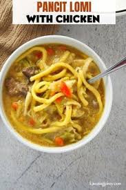 Pancit Lomi Pancit Homemade Noodles Egg Noodles