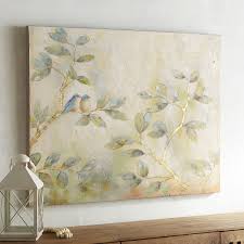 Birds On A Branch Wall Decor Pier 1 Bluebirds In Trees Art Pier 1 Imports Tree Art Nature Canvas Painting Birch Tree Art