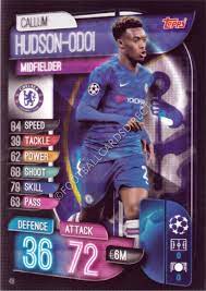 Ps it is a news on the match attax app. 048 Callum Hudson Odoi Chelsea Match Attax 2019 20 Football Cards Direct