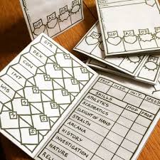 Printable Character Sheet Booklet V 2 Plus Pocket Spellbook Expansion Printable Dnd Ttrpg Rpg S Dnd Character Sheet Character Sheet Spell Book Printable
