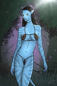 Rule 34 Dev - 1girls alien alien_girl alien_only avatar blue_body blue_skin  duck_smuggler forest navi naked neytiri|8267892360