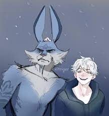 Jack Frost + Bunnymund by Xeliat -- Fur Affinity [dot] net