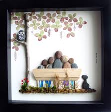 Shop custom gifts for any occasion Custom Family Gift Unique Gift For Family Of Five And Dog Christmas Gift Family Of 5 Unique Family Gift Pebble P Pebble Art Pebble Art Family Stone Crafts