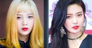 The ecocolors hair products are available in different natural shades and give the hair a vibrant. 20 Idols Who Have Completely Different Auras With Black Vs Blonde Hair Koreaboo