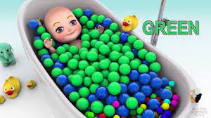 3d Baby Doll Bath Time Play Learn Colors I Teach Colours For Kids Children Toddlers Part 2 Dailymotion Video