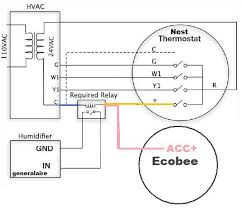 Depending on what type of thermostat you're replacing, and how many wires are available to your old thermostat, there's a good chance that following these steps will get you up and running quickly with your new. Ecobee 4 And Generalaire Elite Steam Humidifier Ds15p Wiring Doityourself Com Community Forums