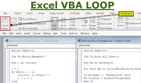 Vba Loop Types Of Excel Loops For Next Do While Do