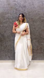 art of draping saree