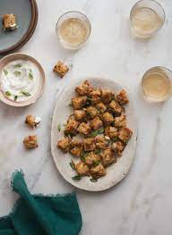 Loaded Baked Potato Tater Tots A Cozy Kitchen Recipe Tater Tot Loaded Baked Potatoes Appetizer Recipes