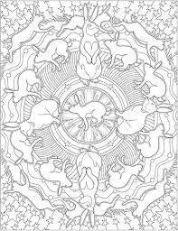 Trail of colors has designed some beautiful free coloring pages for adults that include images of leaves, flowers, dragons, aliens, butterflies, and abstract shapes. Welcome To Dover Publications Animal Kaleidoscope Designs Designs Coloring Books Pattern Coloring Pages Bunny Coloring Pages