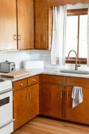 A kitchen, much as with other rooms in a house has attitude and its. Brand New Brass Hardware In Our Mid Century Kitchen Modern Kitchen Hardware Kitchen Hardware Mid Century Modern Kitchen