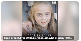 An 8-year-old girl, Wynne Naylor, from Richardson, Texas, has been  identified as one of the Camp Mystic attendees who died in the devastating  Kerr County flood. https://t.co/6RjyNf950k