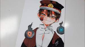 Drawing Yugi Tsukasa (Jibaku Shounen Hanako-Kun) - Youtube