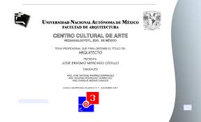 Repositorio de la Facultad de Arquitectura: Centro Cultural de Arte  Nezahualcoyotl, Edo. de México