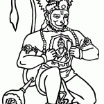 My contribution to the great two pages project. Hanuman Jayanti Coloring Pages For Students Kids Portal For Parents