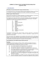 The wildlife conservation society is based in new york, and operates legally under the terms of a charter from new york state, originally granted to there is no easy way for foreign ngos to operate in malaysia. Summary Of Regulatory System For Ngos In Malaysia Charitable Organization Non Governmental Organization