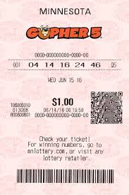 Gopher 5 Minnesota Lottery