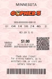 gopher 5 minnesota lottery