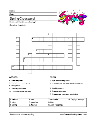 15 a loud noise associated with storms. Free Printable Spring Related Activity Worksheets