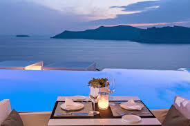 Anthos Restaurant In 2020 Hotel Spa Santorini Hotel