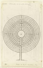 Desimonewayland Rome The Labyrinth Of The Villa Altieri Drawn By Prosper Barbot In 1822 Paris Musee Du Louvre D Labyrinth Design Maze Design Labyrinth