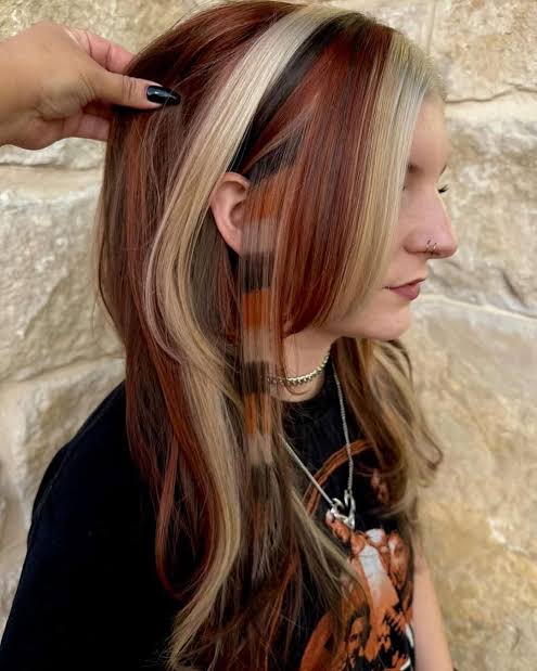 The Calico Hair Trend Will Have You Twinning With Your Feline Friends