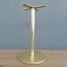 Balasagun Shared A New Photo On Etsy In 2020 Brass Table Base Restaurant Table Bases Gold Round Table