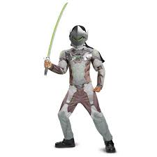Us retail giant walmart has got into hot water for selling a halloween costume of an israeli soldier and a fake arab sheikh nose, sparking a wave of widespread indignation. Classic Genji Overwatch Muscle Costume For Children 10 12 Walmart Com Walmart Com