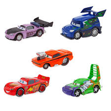 Delinquent Road Hazards And Lightning Mcqueen Pull N Race Die Cast Set Cars Shopdisney