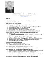 Sample Resume For Flight Attendant With Experience Flight Attendant Resume Job Resume Samples Resume Skills List