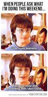 When People Ask Me About My Weekend Harry Potter Jokes Harry Potter Memes Hilarious Harry Potter Funny