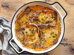 Bakonyi pork chops with hungarian dumplings pork potato starch, plain flour, sour cream, garlic, pepper, pork chops and 14 more grilled kurobuta pork chops with miso sauce pork sesame oil, mirin, kosher salt, miso, yuzu kosho, pork chops and 2 more Baked Honey Mustard Pork Chops Budget Bytes
