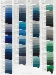 dmc tapestry wool color chart scan pg 2 bargello