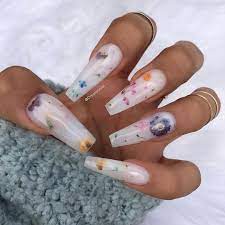 Milk Bath Nails Nail Inspo Rainbow Nails Fun Nails