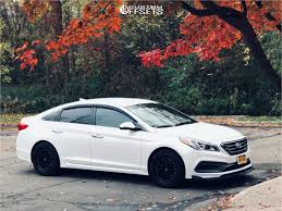 Enhance your ride's performance and style. 2015 Hyundai Sonata Wheel Offset Poke Stock 1319161 Team Stance