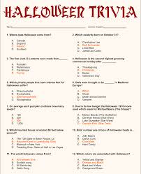 Read on for some hilarious trivia questions that will make your brain and your funny bone work overtime. 10 Best Halloween Movie Trivia Printable Printablee Com