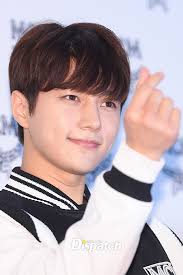 Park bo gum's smile is wide and added with dimples, making him look . That Sweet Smile Infinite L Attended A Photo Event Of Mcm Korea Dispatch