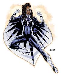 After pushing through the barrier (with a little mental help from her mother and brie larson's captain marvel from her memories) monica emerges with glowing eyes, and the apparent ability to see energy fields across the electromagnetic. Captain Marvel Monica Rambeau Redesign By Scottcohn On Deviantart