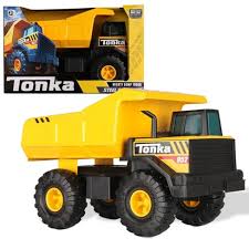 Thats a fine tonka hanging from your leg. Tonka Steel Classics Mighty Dump Truck Target