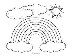 Free printable bible verse coloring pages {pretty flower design!} today i have something extra special to share with you! Free Printable Rainbow Coloring Pages For Kids Drawing With Crayons