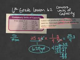 Find the ixl skills that are right for you below! 6th Grade Go Math Lesson 6 2 Convert Units Of Capacity Youtube